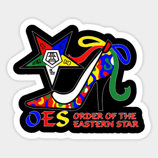 Star Scarpin Order Of The Eastern Star Parents Day Sticker